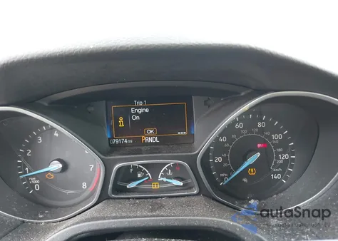 2016 Ford Focus S из США, поврежденный, VIN 1FADP3E2XGL406651